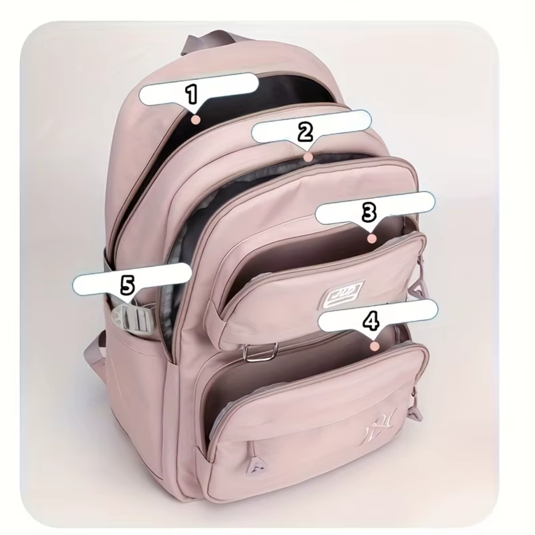 Mochila Escolar Feminina MaxStudy