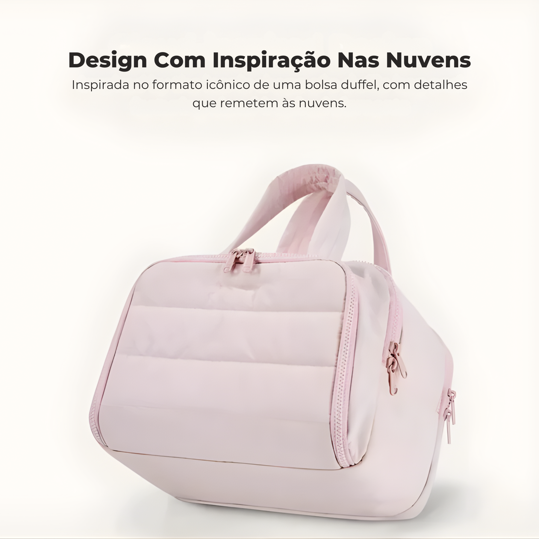 Necessaire Feminina Rosa Lumière
