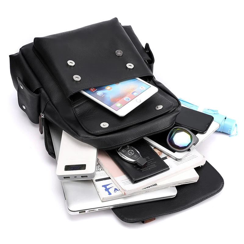 NomadCase - Mochila de Couro à Prova D'água [Mochila de Viagem] - NomadCase - Mochila de Couro à Prova D'água Bagagem Vip 