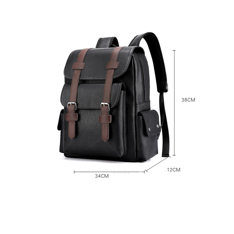 NomadCase - Mochila de Couro à Prova D'água [Mochila de Viagem] - NomadCase - Mochila de Couro à Prova D'água Bagagem Vip 