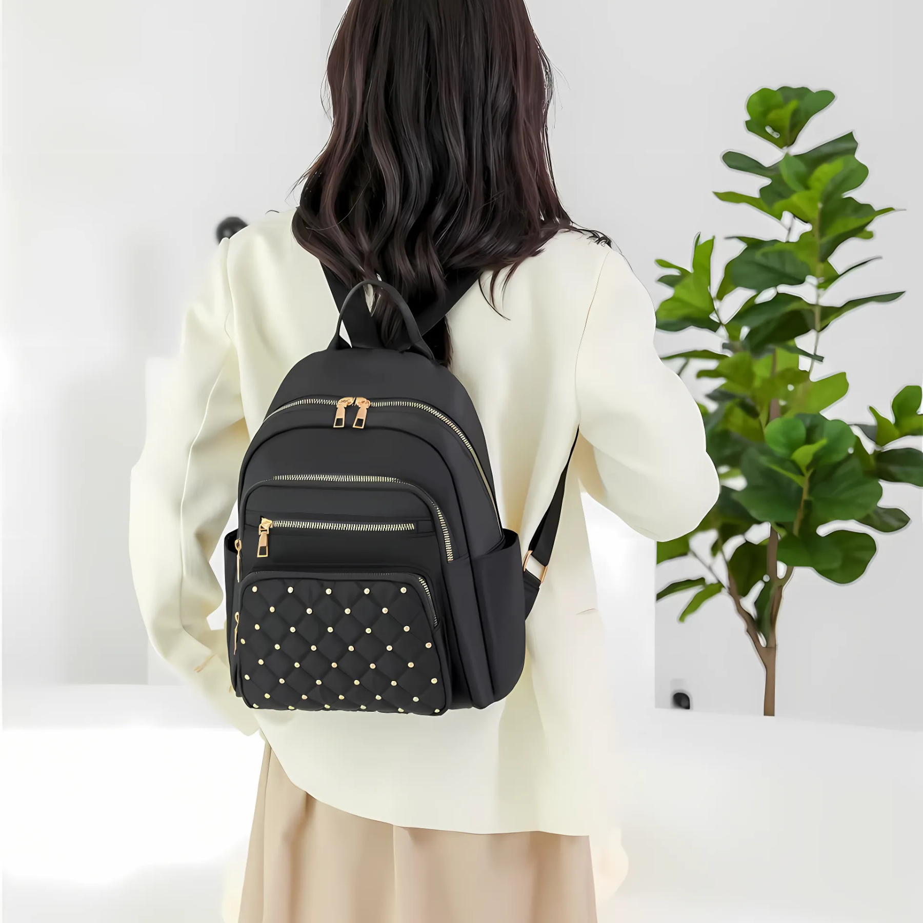 Mochila Feminina Preta ChicCarry