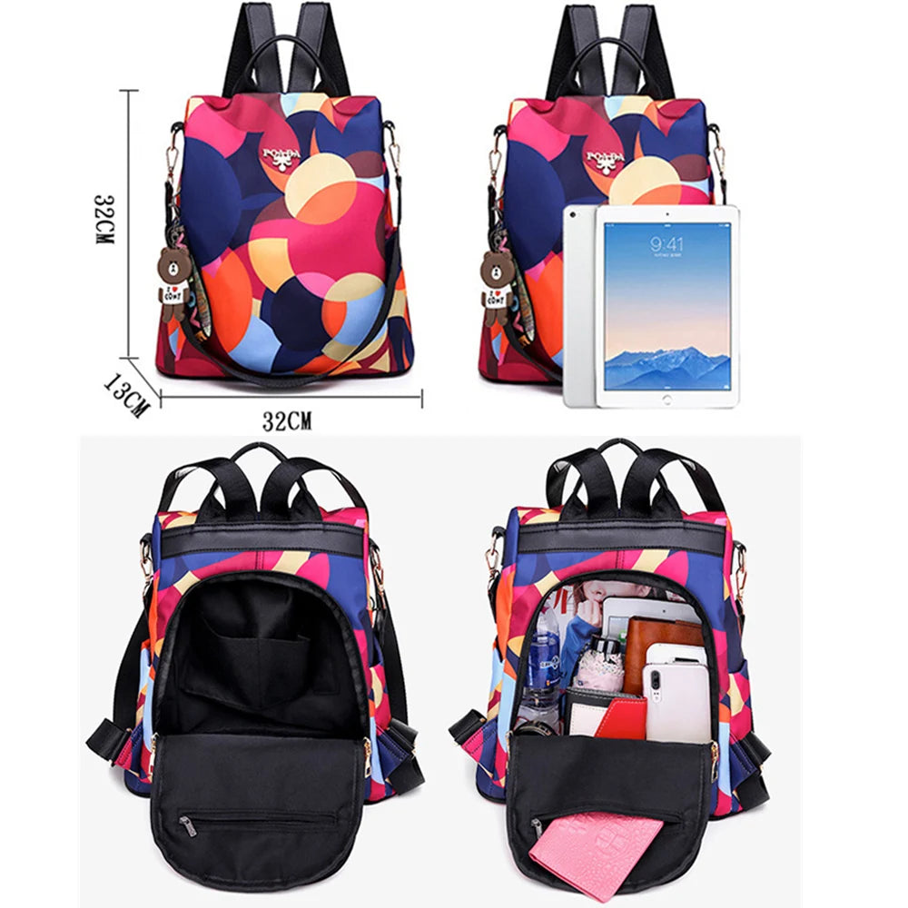 SafeSpace Oxford - Mochila / Bolsa Feminina [Mochila / Bolsa] - SafeSpace Oxford - Mochila / Bolsa Feminina Bagagem Vip 