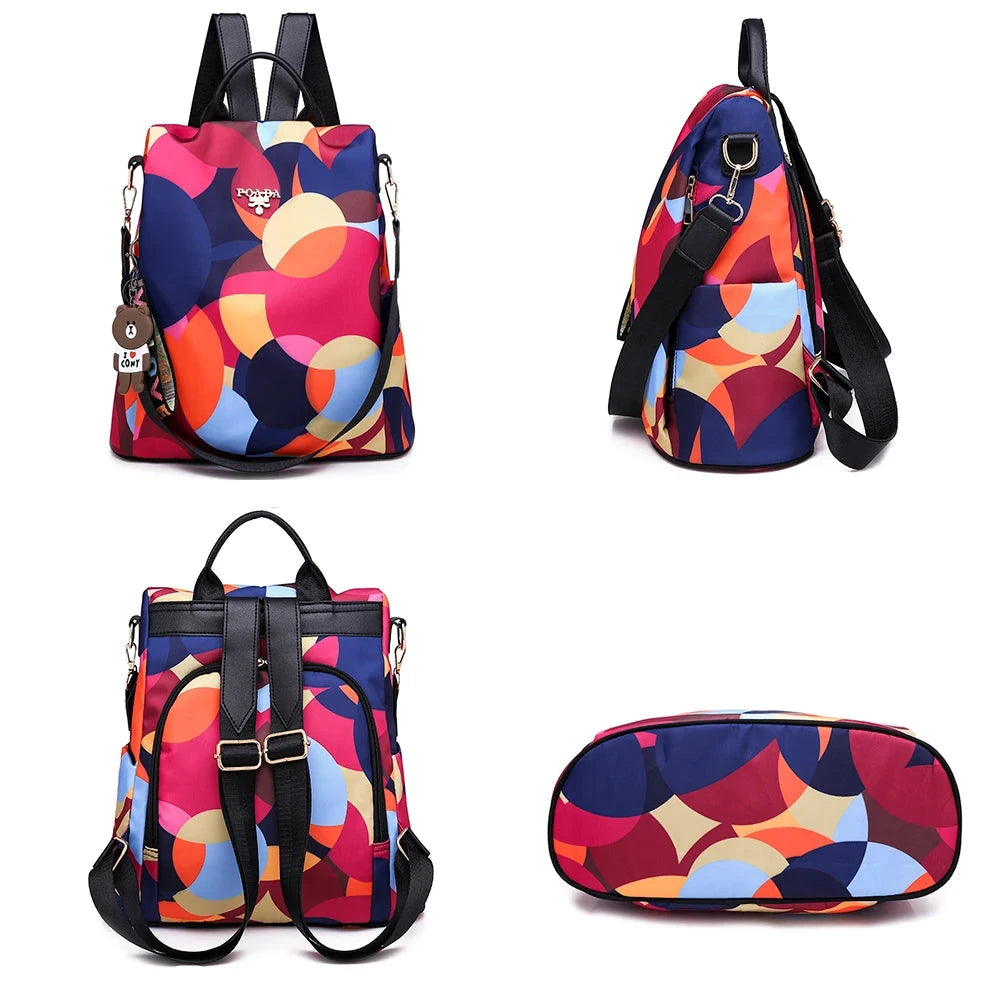 SafeSpace Oxford - Mochila / Bolsa Feminina [Mochila / Bolsa] - SafeSpace Oxford - Mochila / Bolsa Feminina Bagagem Vip 