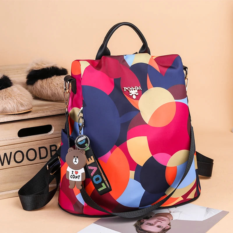 SafeSpace Oxford - Mochila / Bolsa Feminina [Mochila / Bolsa] - SafeSpace Oxford - Mochila / Bolsa Feminina Bagagem Vip 