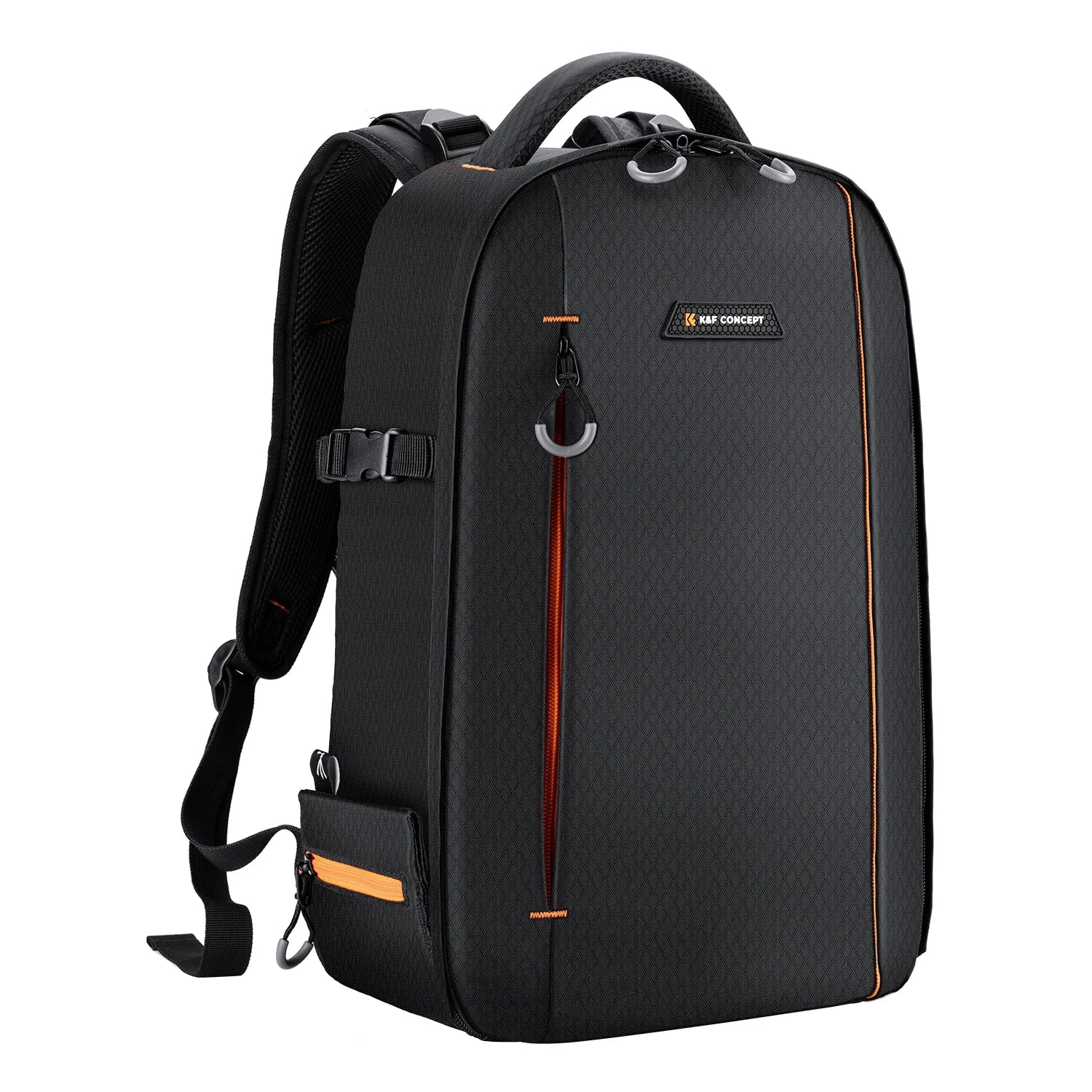 Compartimento interno ajustável da mochila fotográfica SnapGear 18L preta