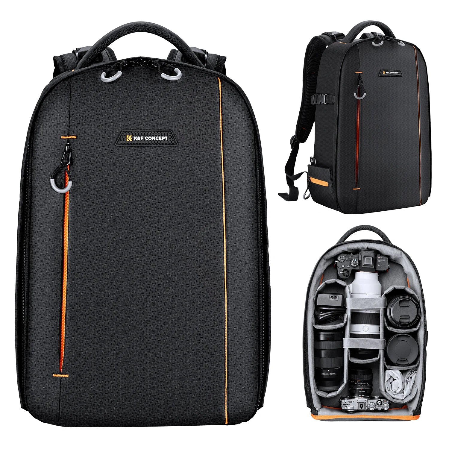 SnapGear - Mochila Para Câmera Profissional + 1 Capa de Chuva Inclusa [Mochila de Viagem] - SnapGear - Mochila Para Câmera Profissional + 1 Capa de Chuva Inclusa Bagagem Vip 