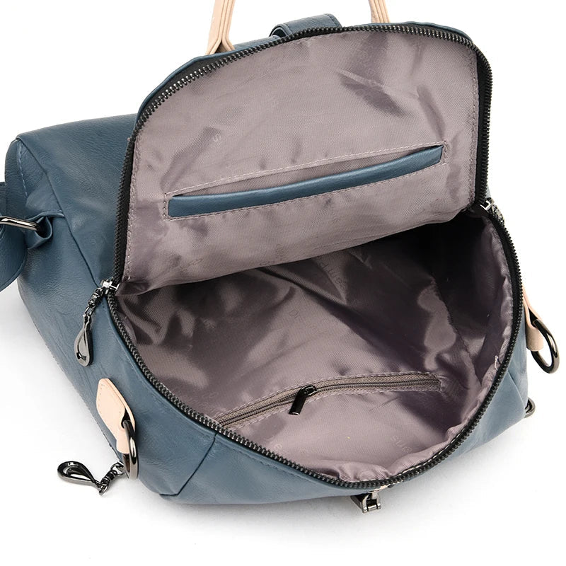 Soft Luxe - Mochila / Bolsa Feminina [Bolsa / Mochila] - Soft Luxe - Mochila / Bolsa Feminina Bagagem Vip 