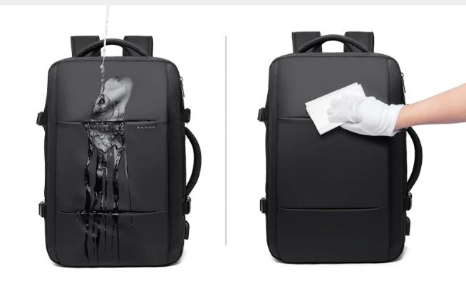 TechVoyager Pro - Mochila de viagem Resistente a Água + 1 Capa de Chuva [Mochila de Viagem] -TechVoyager Pro - Mochila de viagem Resistente a Água Bagagem Vip 