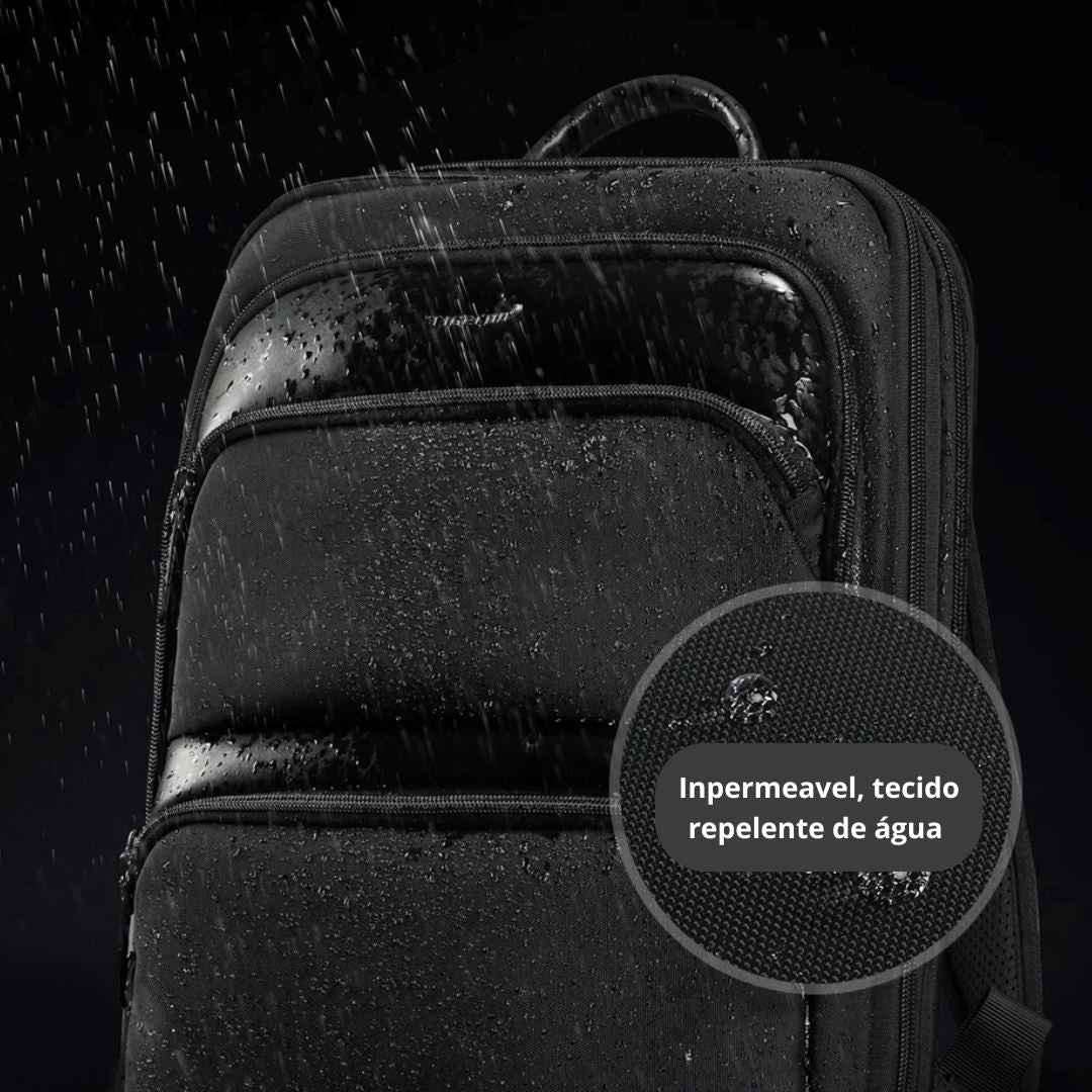 Capacidade ajustável de 23L a 38L
