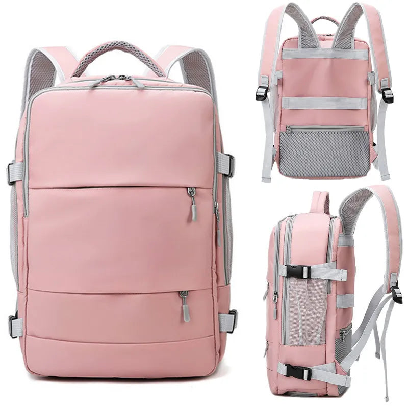 TravelDream - Mochila de Viagem Grande Feminina À Prova D'Água [Mochila Feminina] - TravelDream - Mochila de Viagem Grande Feminina À Prova D'Água My Store 